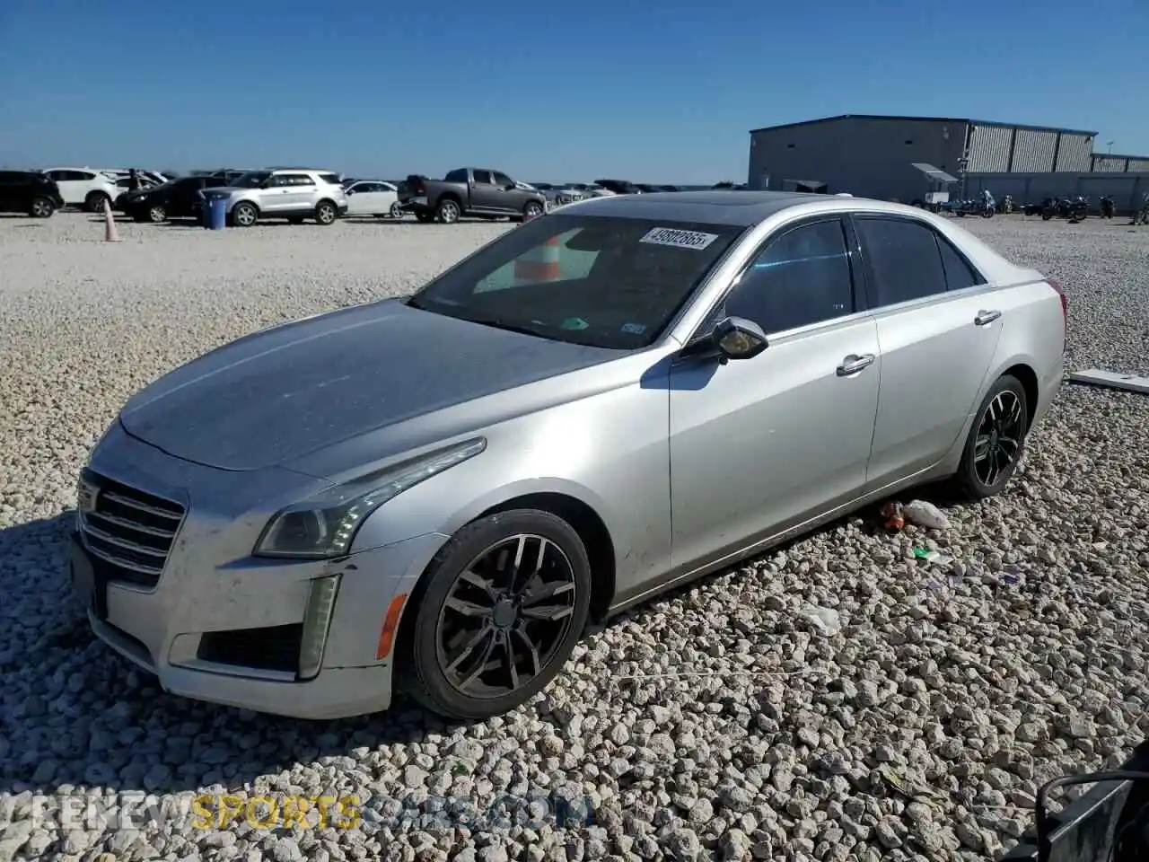 1 Фотография поврежденного автомобиля 1G6AX5SS8K0140069 CADILLAC CTS 2019