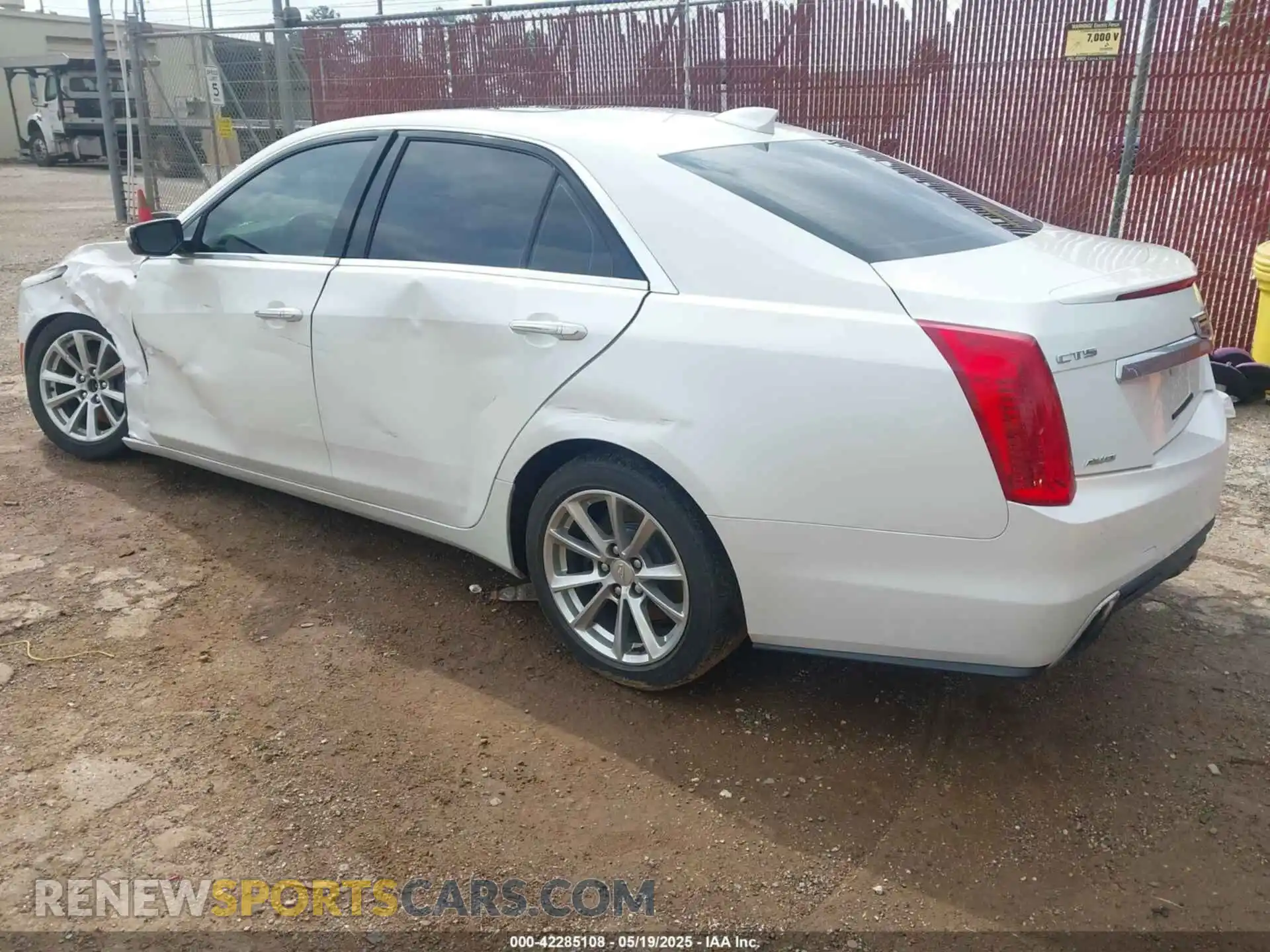 3 Photograph of a damaged car 1G6AX5SSXK0133074 CADILLAC CTS 2019