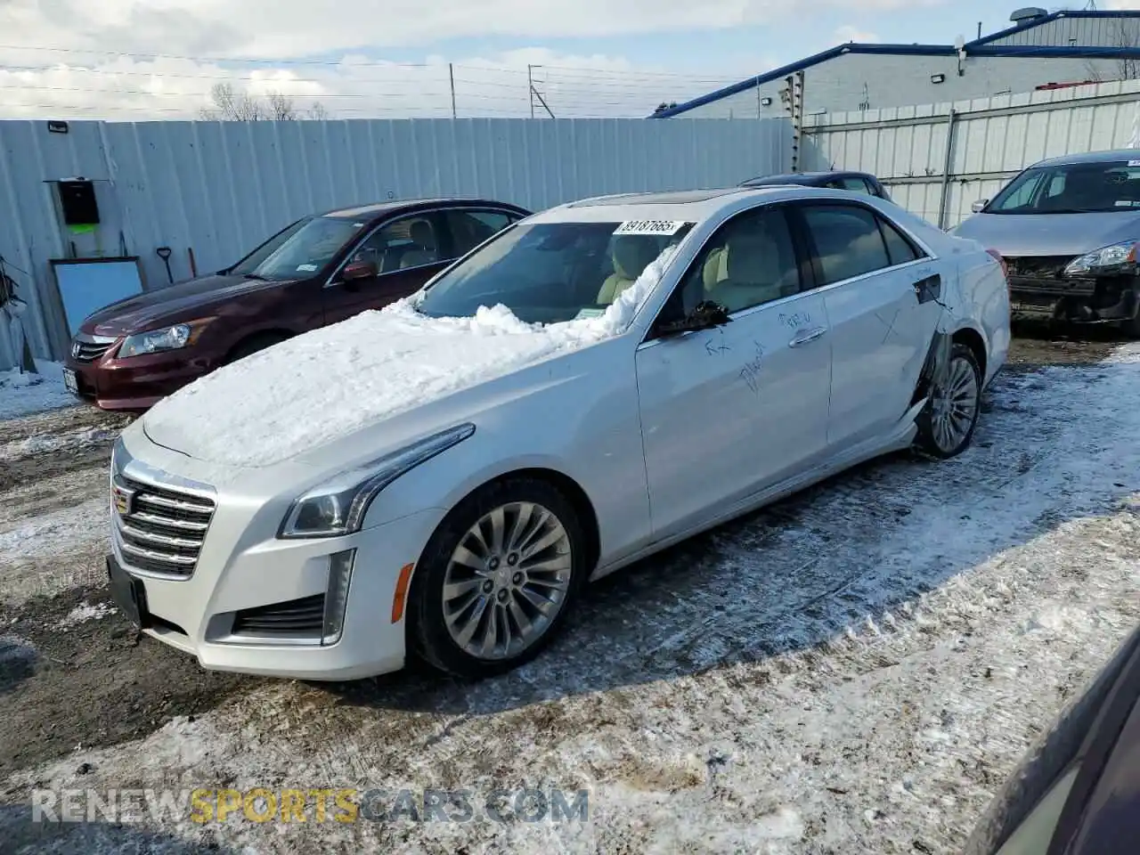 1 Фотография поврежденного автомобиля 1G6AX5SSXK0144981 CADILLAC CTS 2019