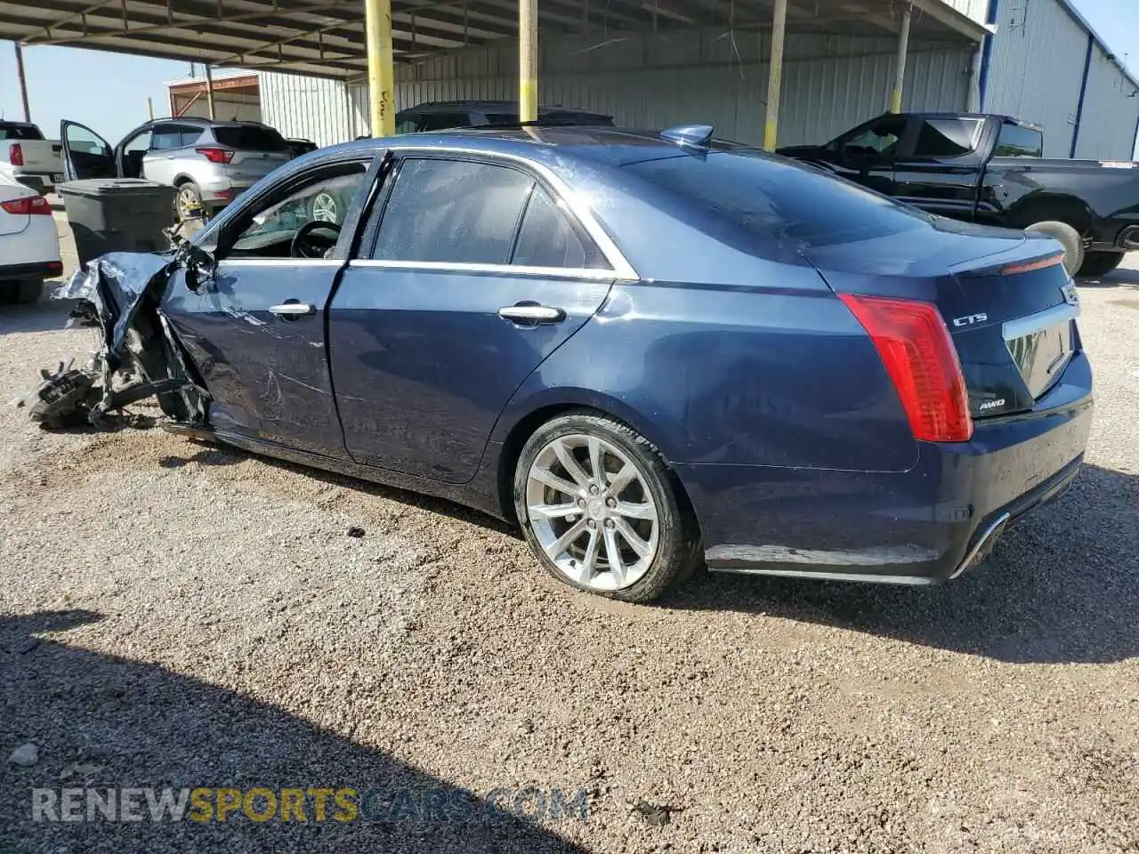 2 Фотография поврежденного автомобиля 1G6AX5SX3K0112126 CADILLAC CTS 2019
