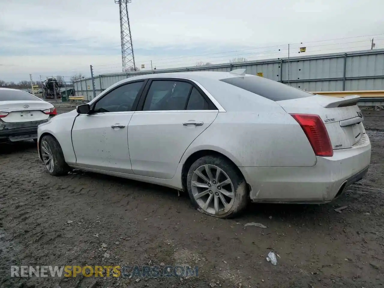 2 Photograph of a damaged car 1G6AX5SX5K0107297 CADILLAC CTS 2019