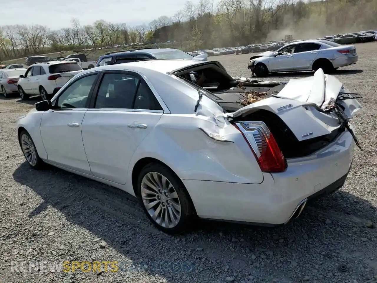 2 Фотография поврежденного автомобиля 1G6AX5SX6K0120236 CADILLAC CTS 2019