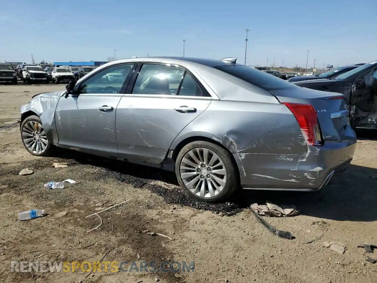 2 Фотография поврежденного автомобиля 1G6AX5SX6K0141958 CADILLAC CTS 2019