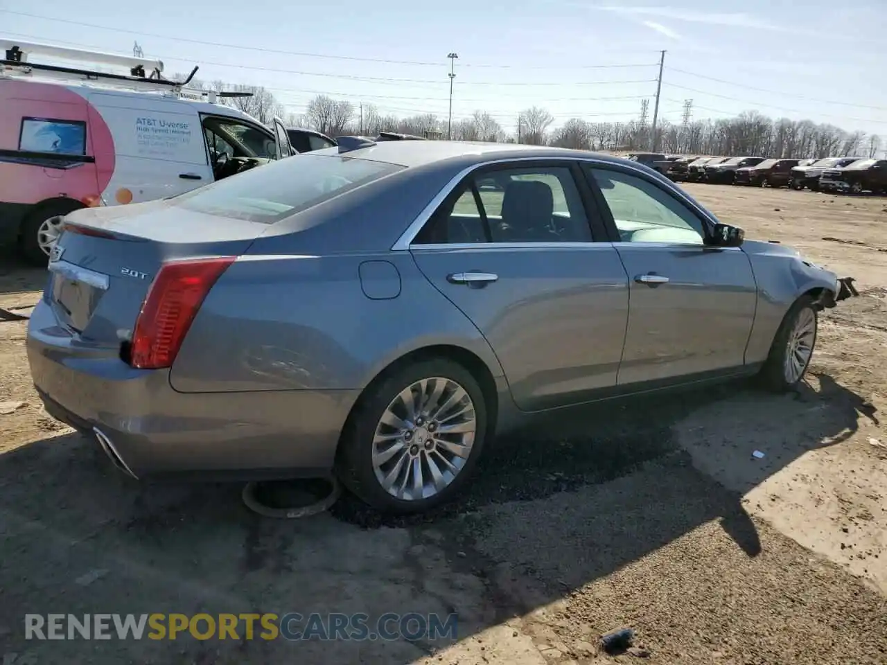 3 Фотография поврежденного автомобиля 1G6AX5SX6K0141958 CADILLAC CTS 2019
