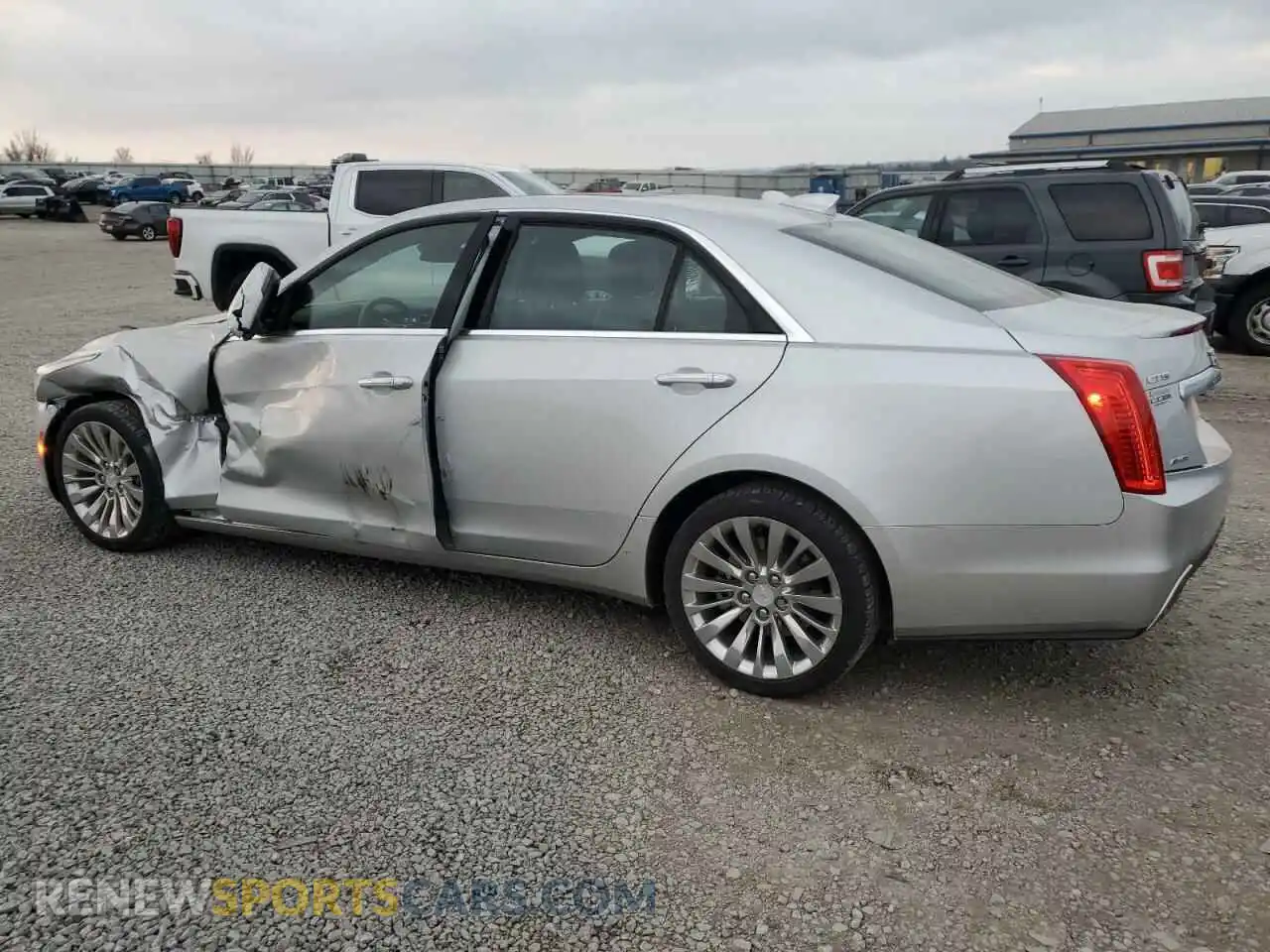 2 fotografías del automóvil dañado 1G6AX5SXXK0118098 CADILLAC CTS 2019