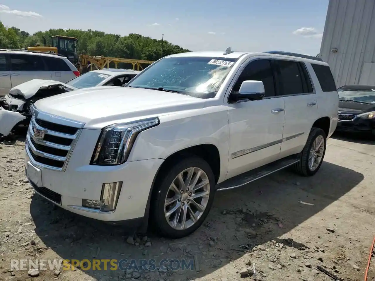 1 Фотография поврежденного автомобиля 1GYS4BKJXKR215263 CADILLAC ESCALADE 2019