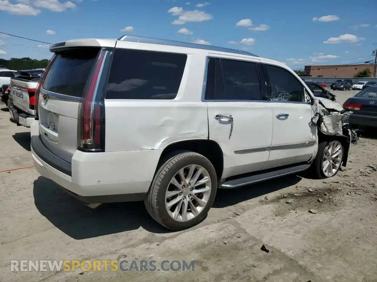 3 Фотография поврежденного автомобиля 1GYS4BKJXKR215263 CADILLAC ESCALADE 2019