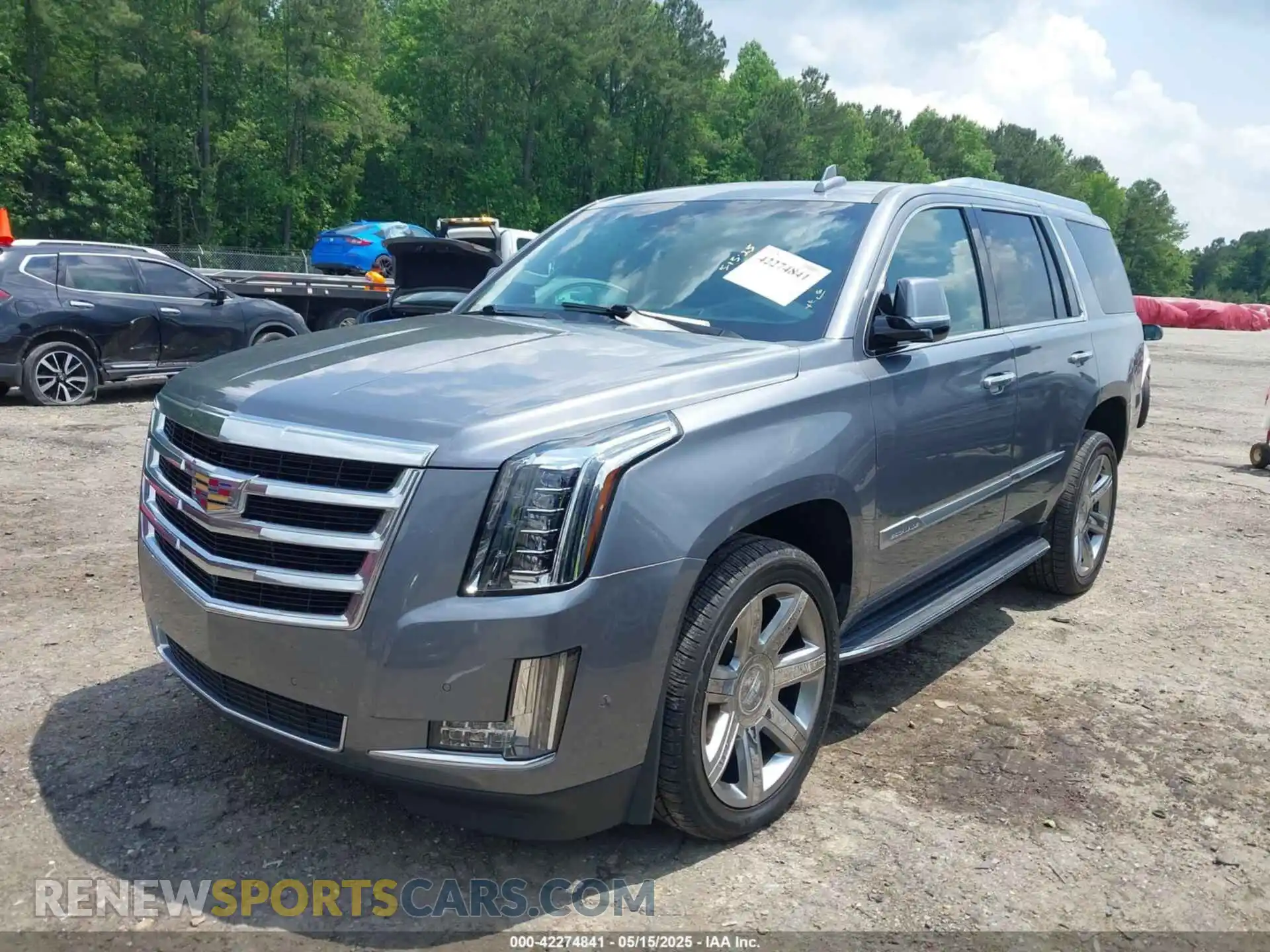 2 Photograph of a damaged car 1GYS3BKJ0LR116410 CADILLAC ESCALADE 2020