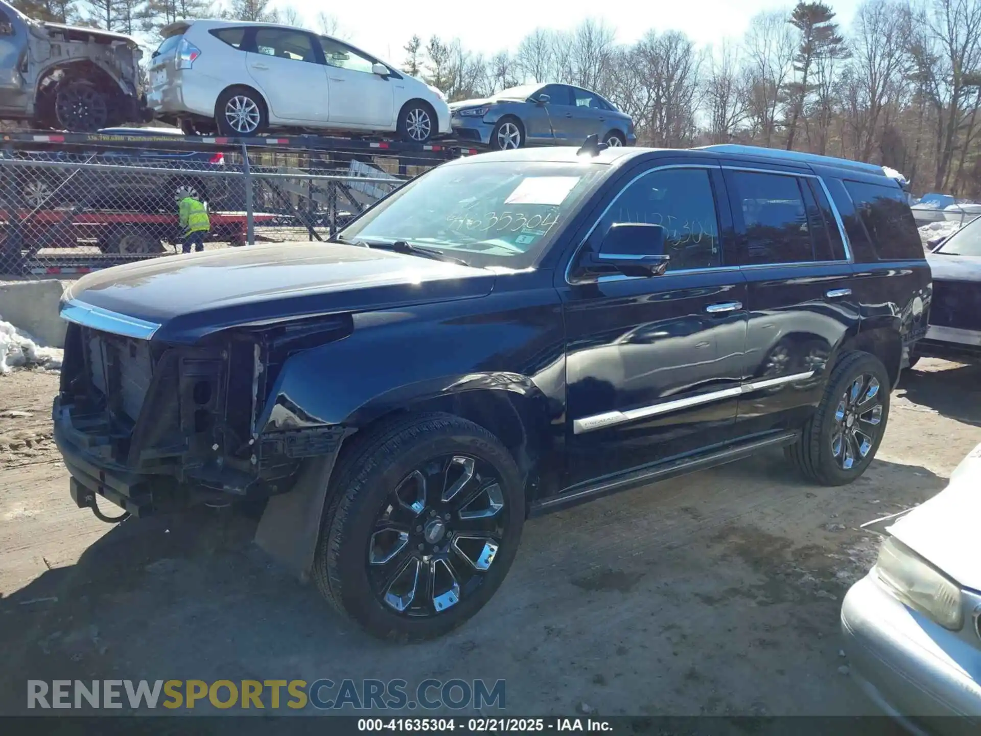 2 Photograph of a damaged car 1GYS4DKJ8LR103607 CADILLAC ESCALADE 2020
