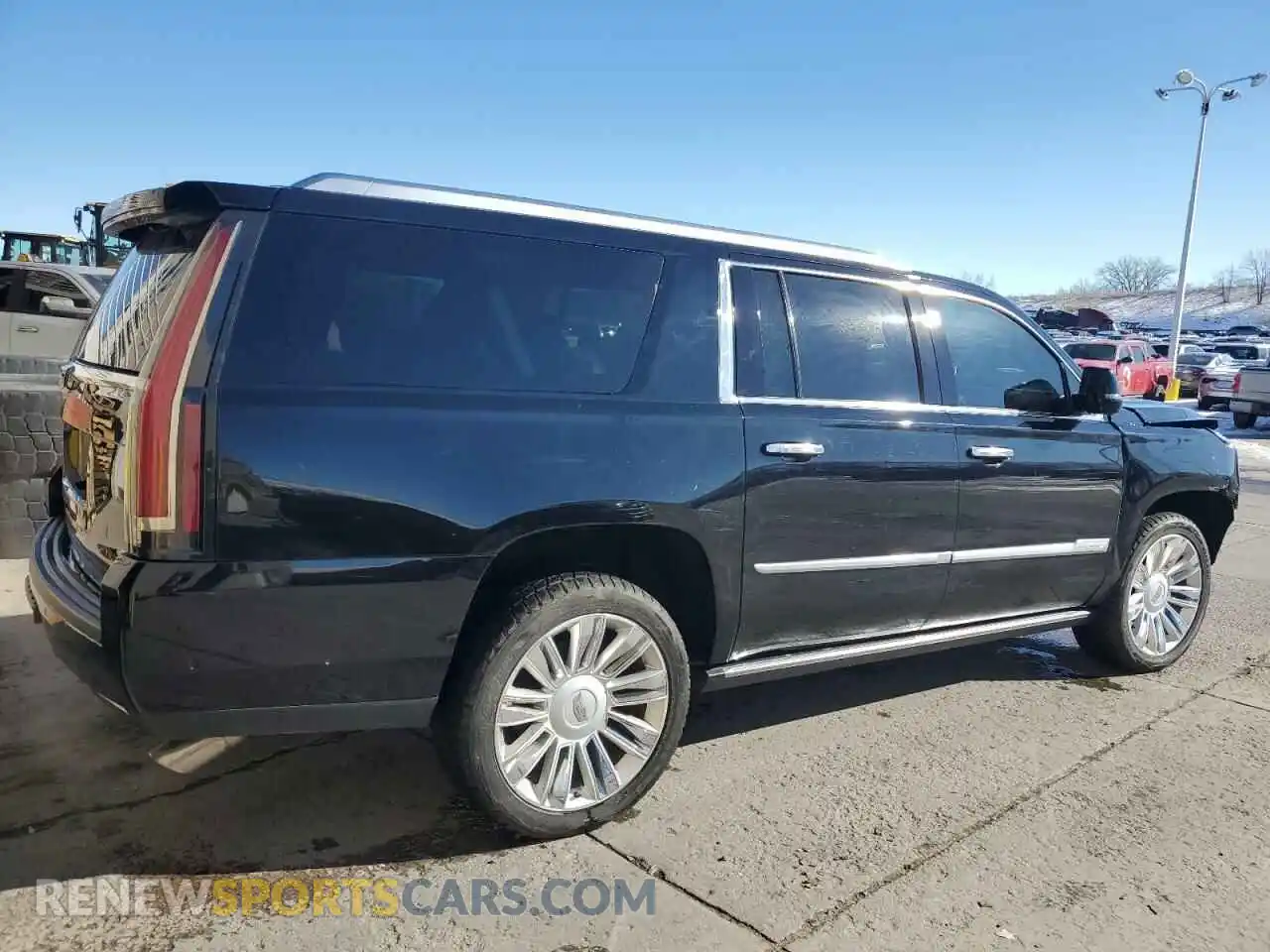 3 fotografías del automóvil dañado 1GYS4KKJ4LR148564 CADILLAC ESCALADE 2020