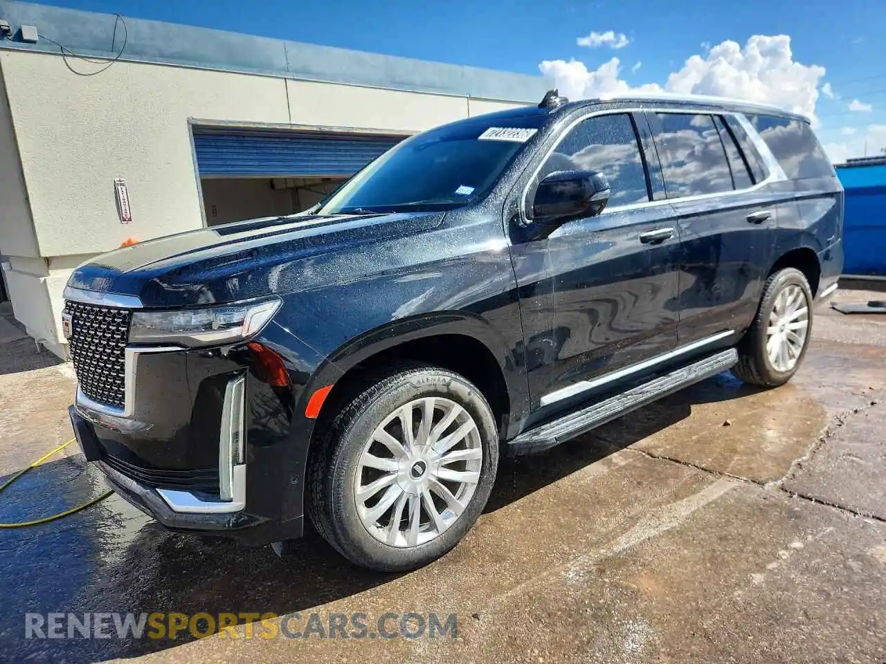 1 Фотография поврежденного автомобиля 1GYS3BKL0MR272384 CADILLAC ESCALADE 2021