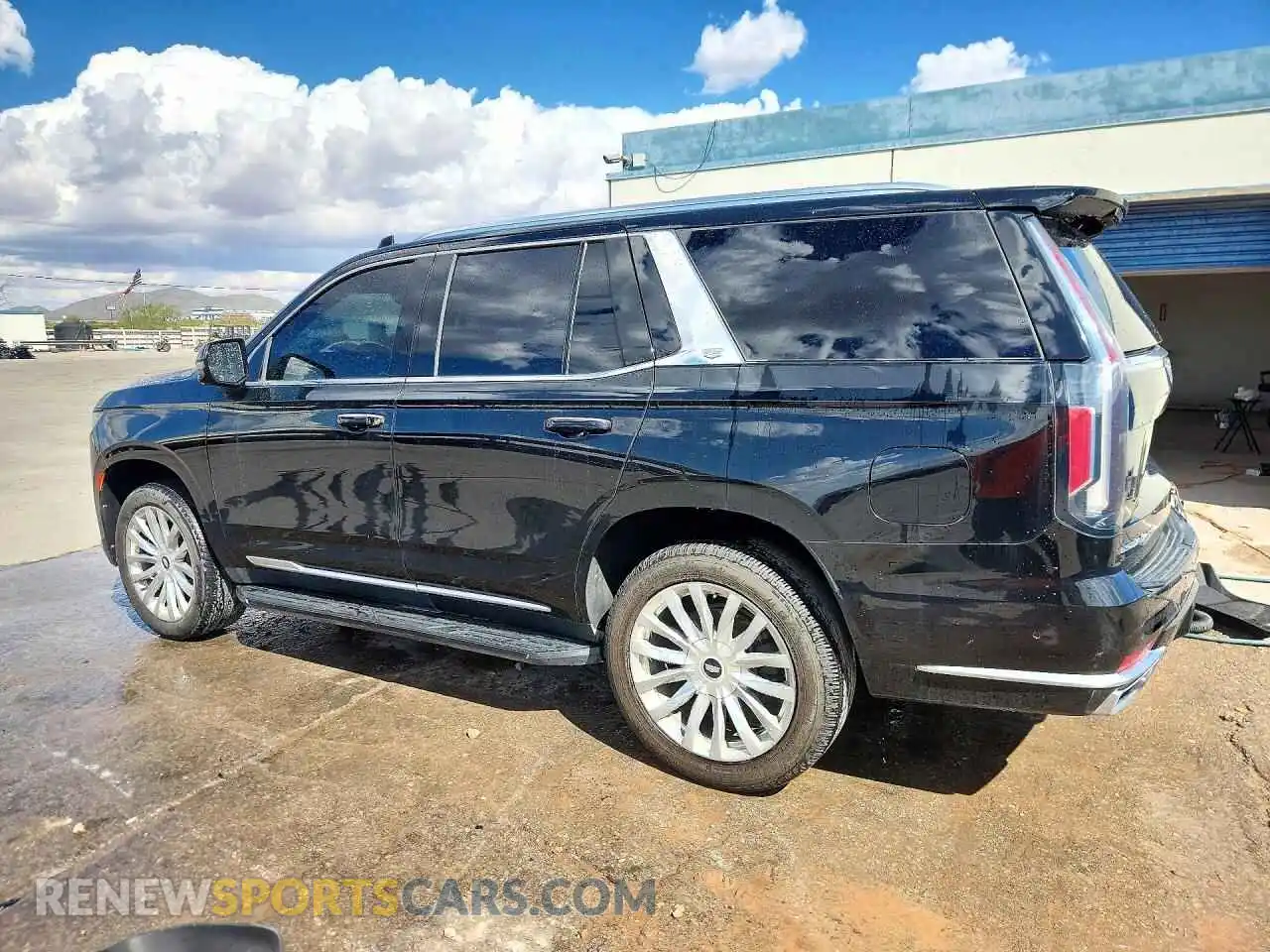 2 Фотография поврежденного автомобиля 1GYS3BKL0MR272384 CADILLAC ESCALADE 2021