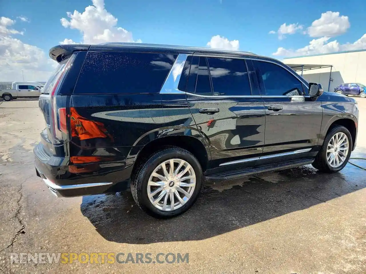3 Фотография поврежденного автомобиля 1GYS3BKL0MR272384 CADILLAC ESCALADE 2021