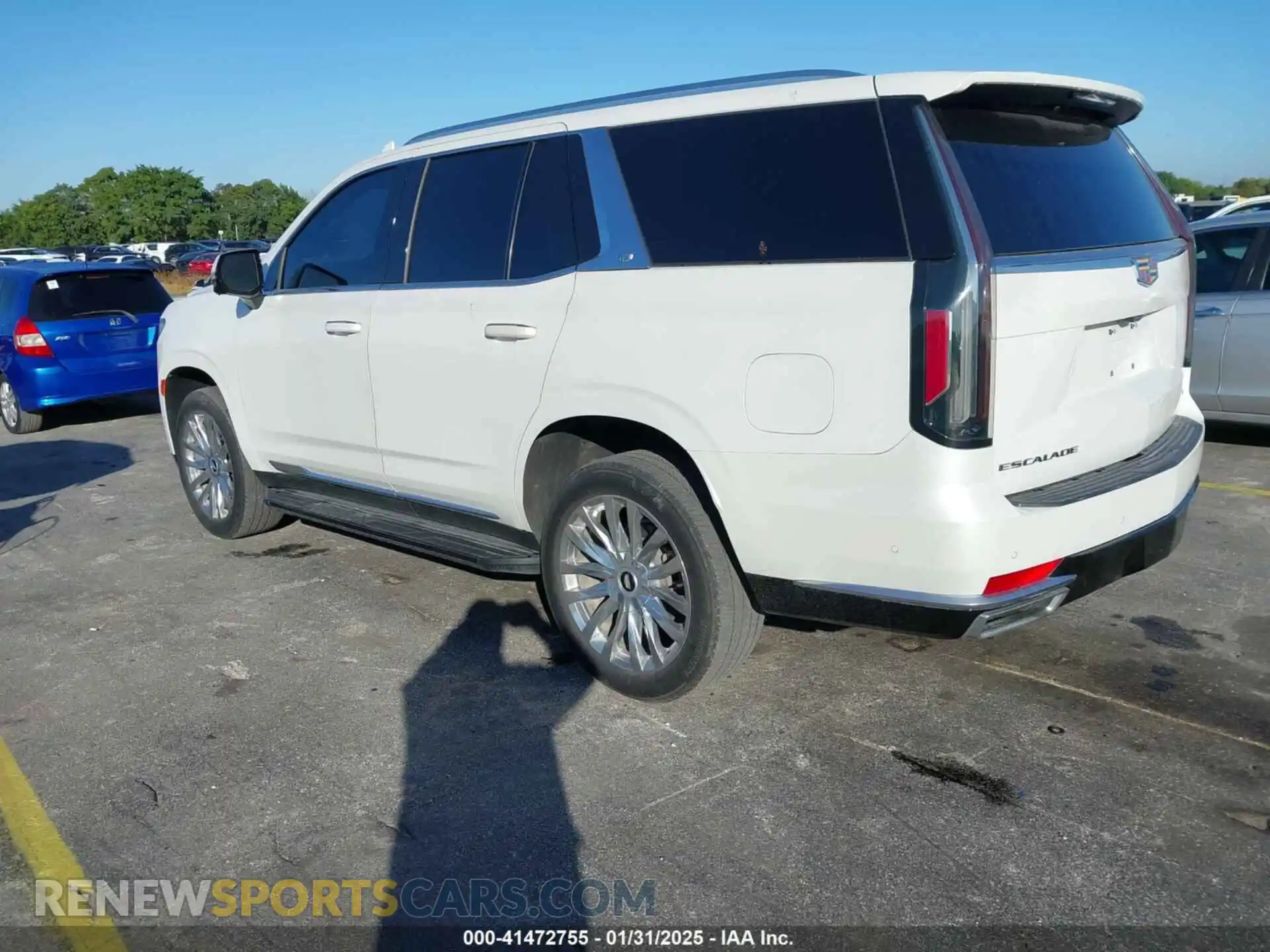 3 Photograph of a damaged car 1GYS3BKL0MR401935 CADILLAC ESCALADE 2021