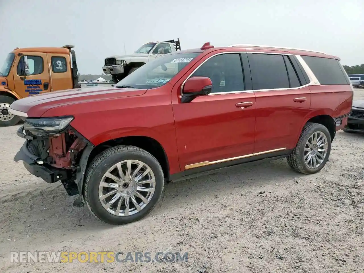 1 Photograph of a damaged car 1GYS3BKL1MR414855 CADILLAC ESCALADE 2021