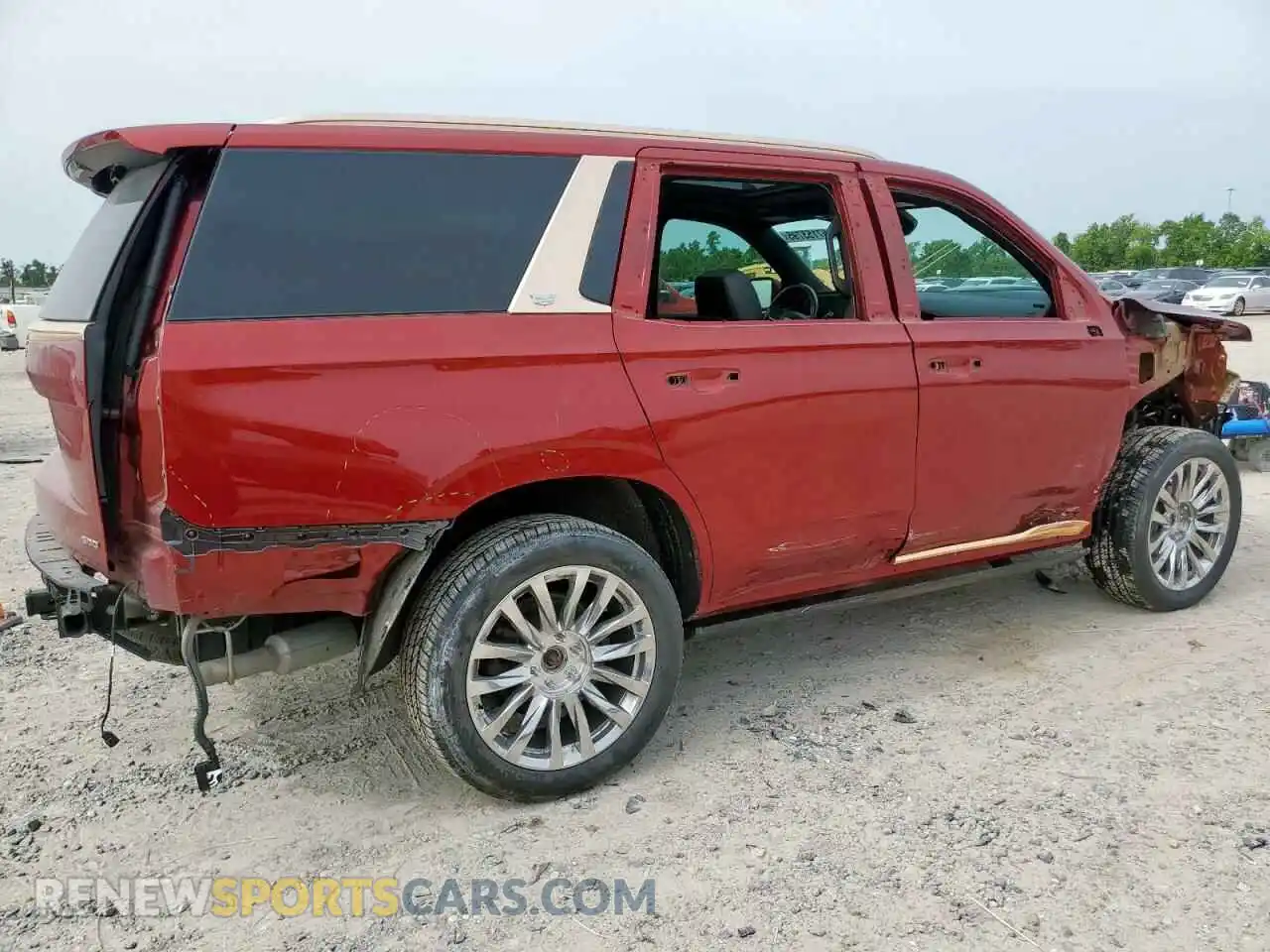 3 Photograph of a damaged car 1GYS3BKL1MR414855 CADILLAC ESCALADE 2021