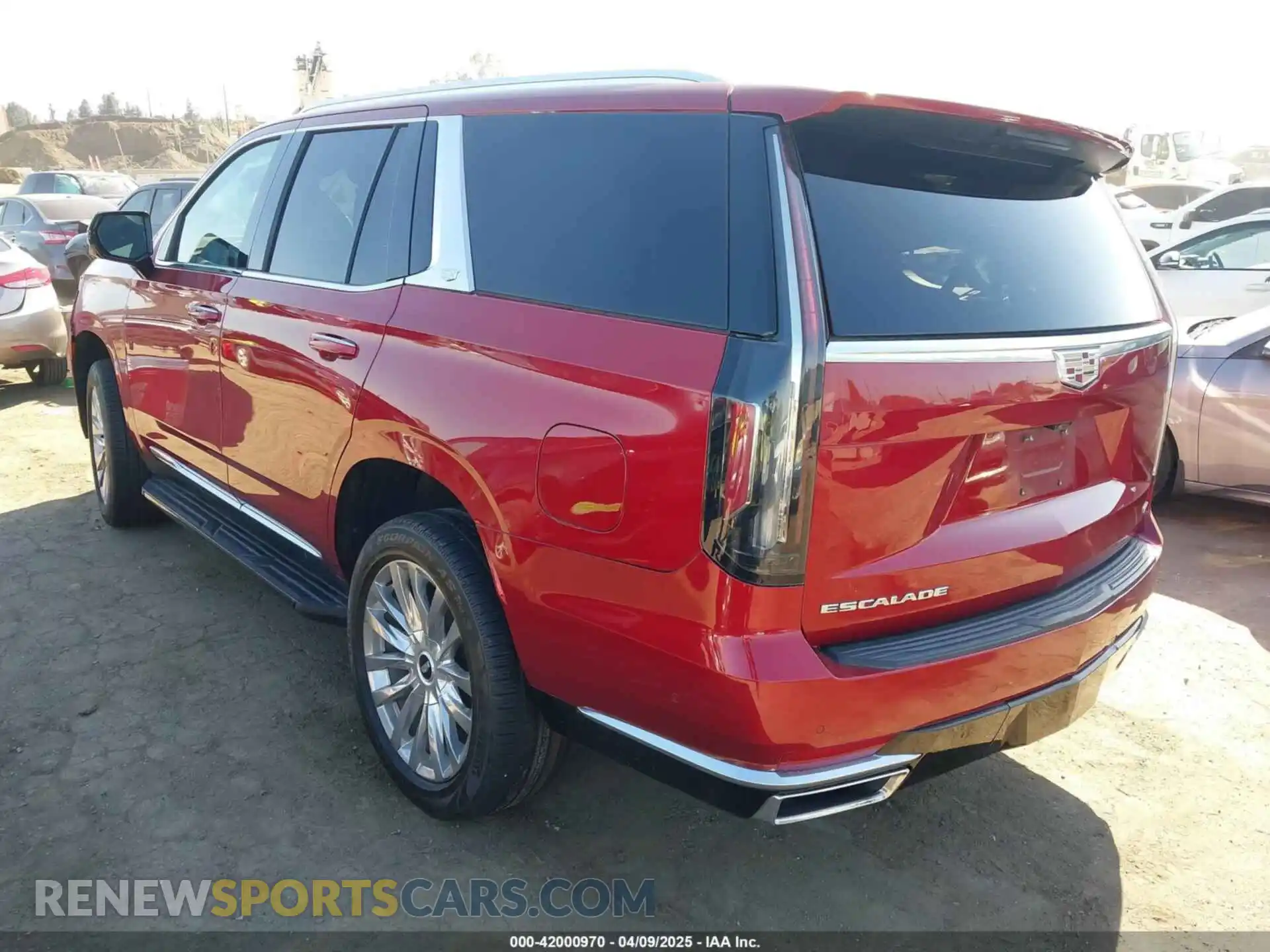 3 Photograph of a damaged car 1GYS3BKL8MR260368 CADILLAC ESCALADE 2021