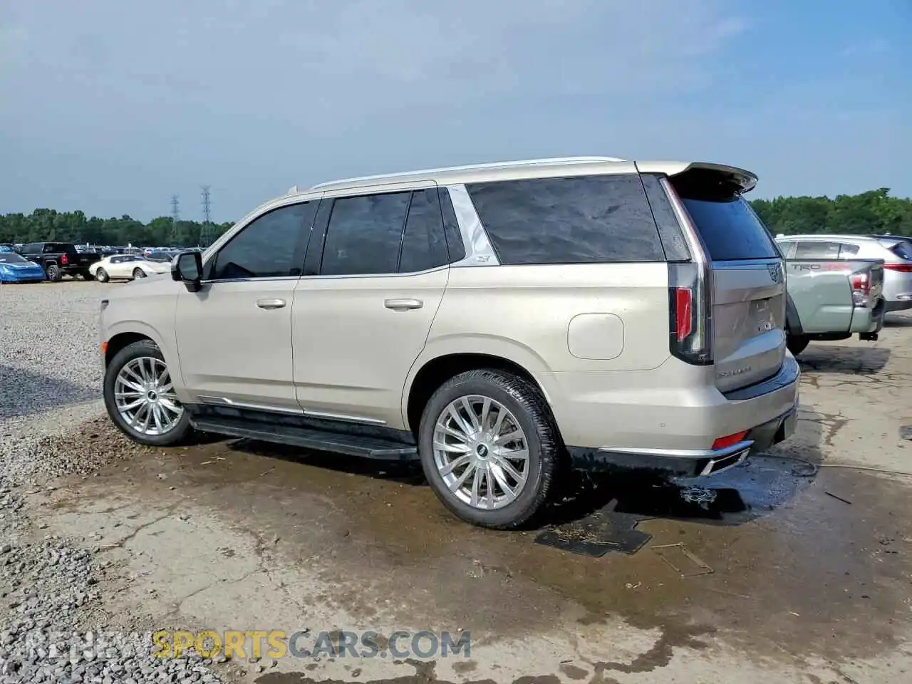2 Photograph of a damaged car 1GYS3CKL4MR218205 CADILLAC ESCALADE 2021