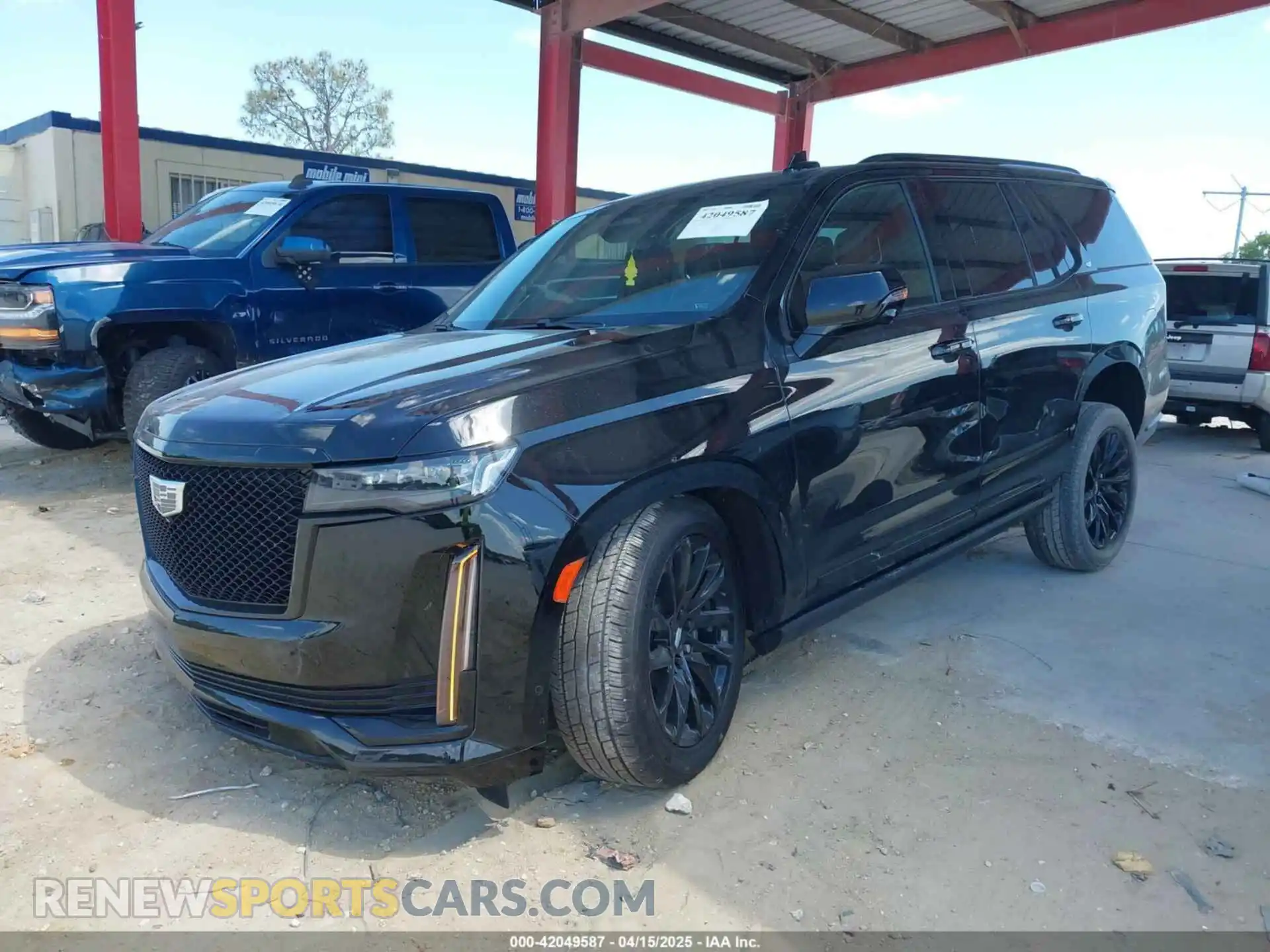 2 Фотография поврежденного автомобиля 1GYS3FKL3MR216155 CADILLAC ESCALADE 2021