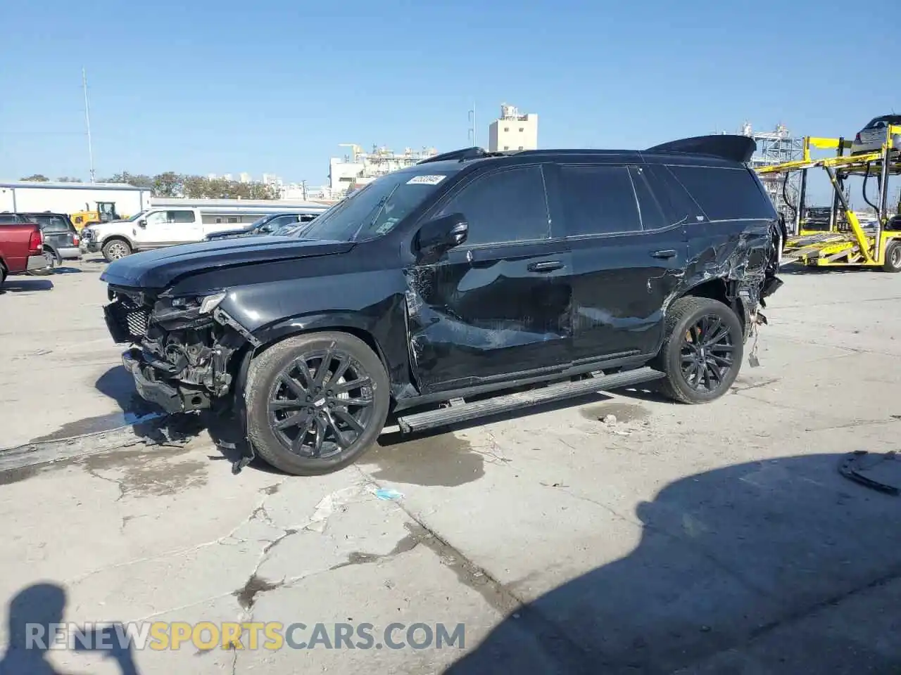 1 Photograph of a damaged car 1GYS3FKL8MR243559 CADILLAC ESCALADE 2021