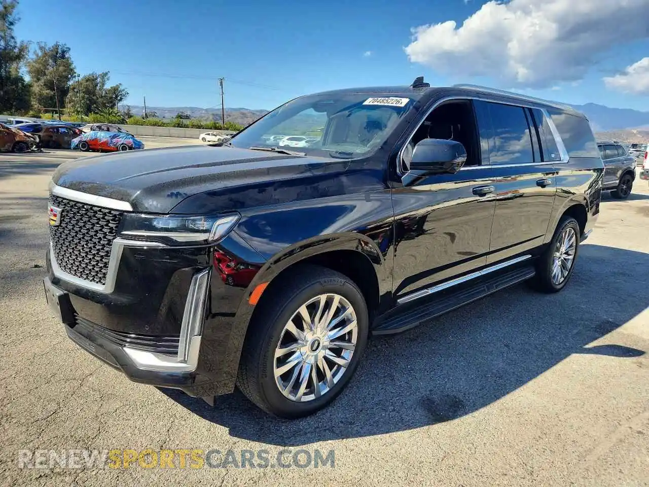 1 fotografías del automóvil dañado 1GYS3KKL7MR234232 CADILLAC ESCALADE 2021