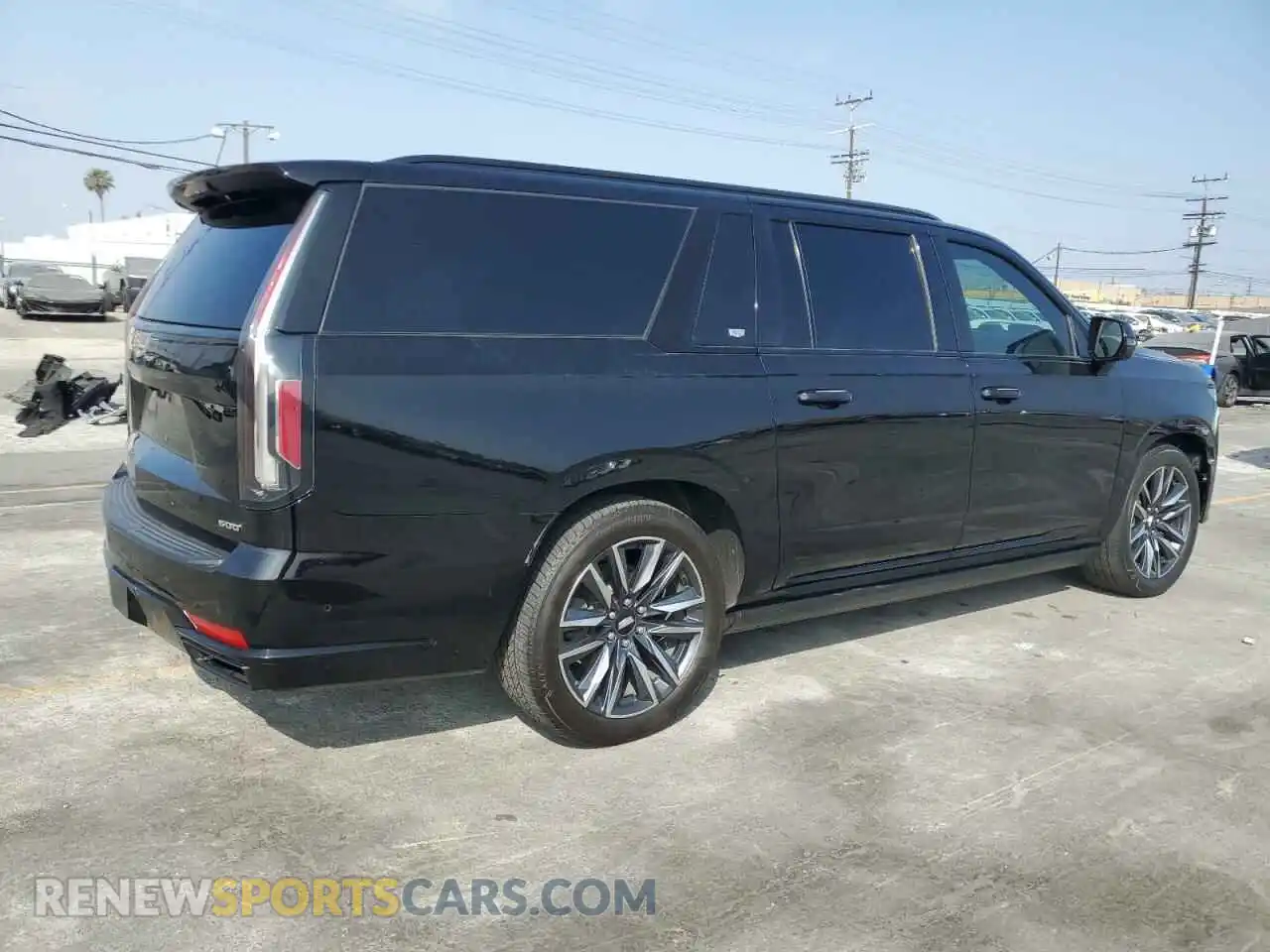 3 Фотография поврежденного автомобиля 1GYS3PKL2MR365209 CADILLAC ESCALADE 2021