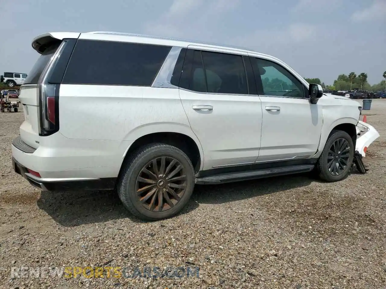 3 Photograph of a damaged car 1GYS4AKL3MR232470 CADILLAC ESCALADE 2021