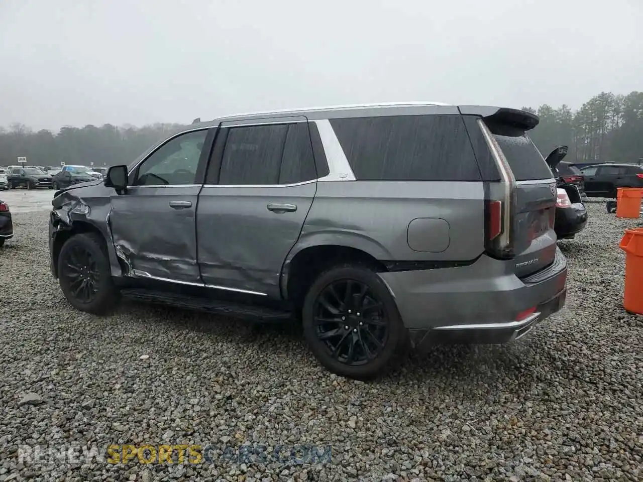 2 Photograph of a damaged car 1GYS4BKL1MR445245 CADILLAC ESCALADE 2021