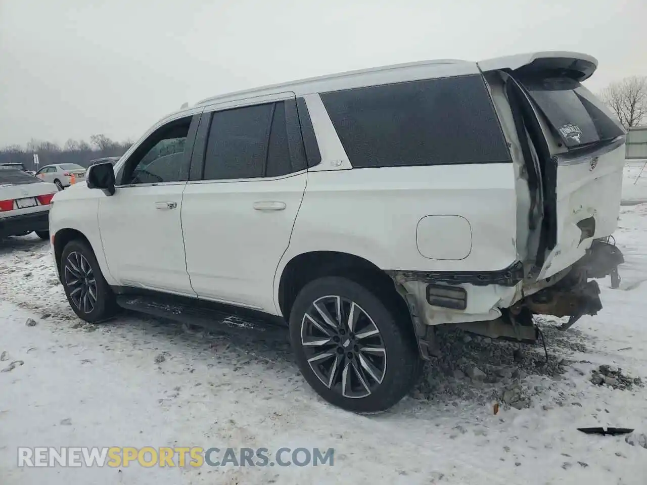 2 Photograph of a damaged car 1GYS4BKL4MR414197 CADILLAC ESCALADE 2021