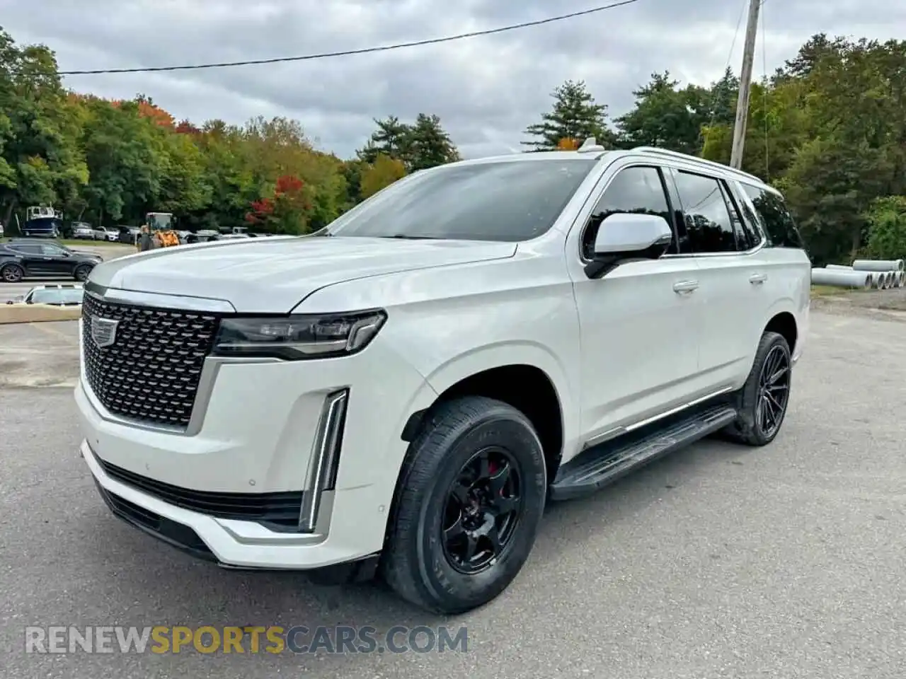 1 Photograph of a damaged car 1GYS4BKL4MR437494 CADILLAC ESCALADE 2021