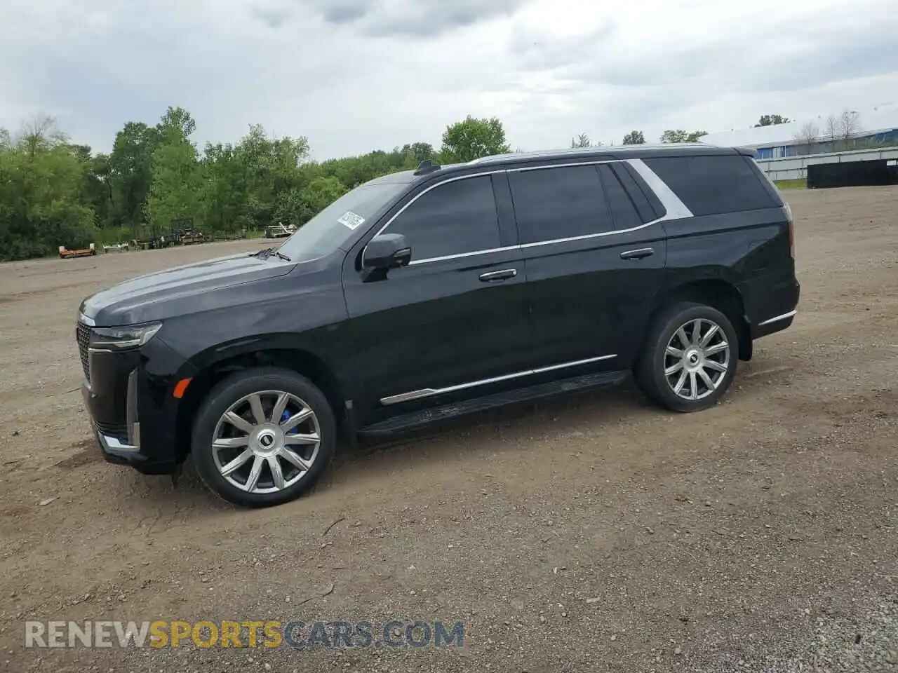 1 Photograph of a damaged car 1GYS4BKL4MR474562 CADILLAC ESCALADE 2021