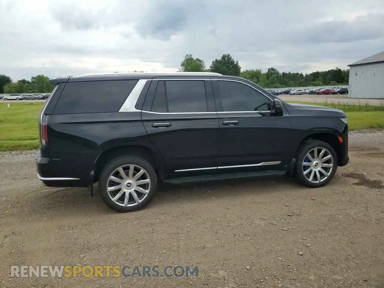 3 Photograph of a damaged car 1GYS4BKL4MR474562 CADILLAC ESCALADE 2021