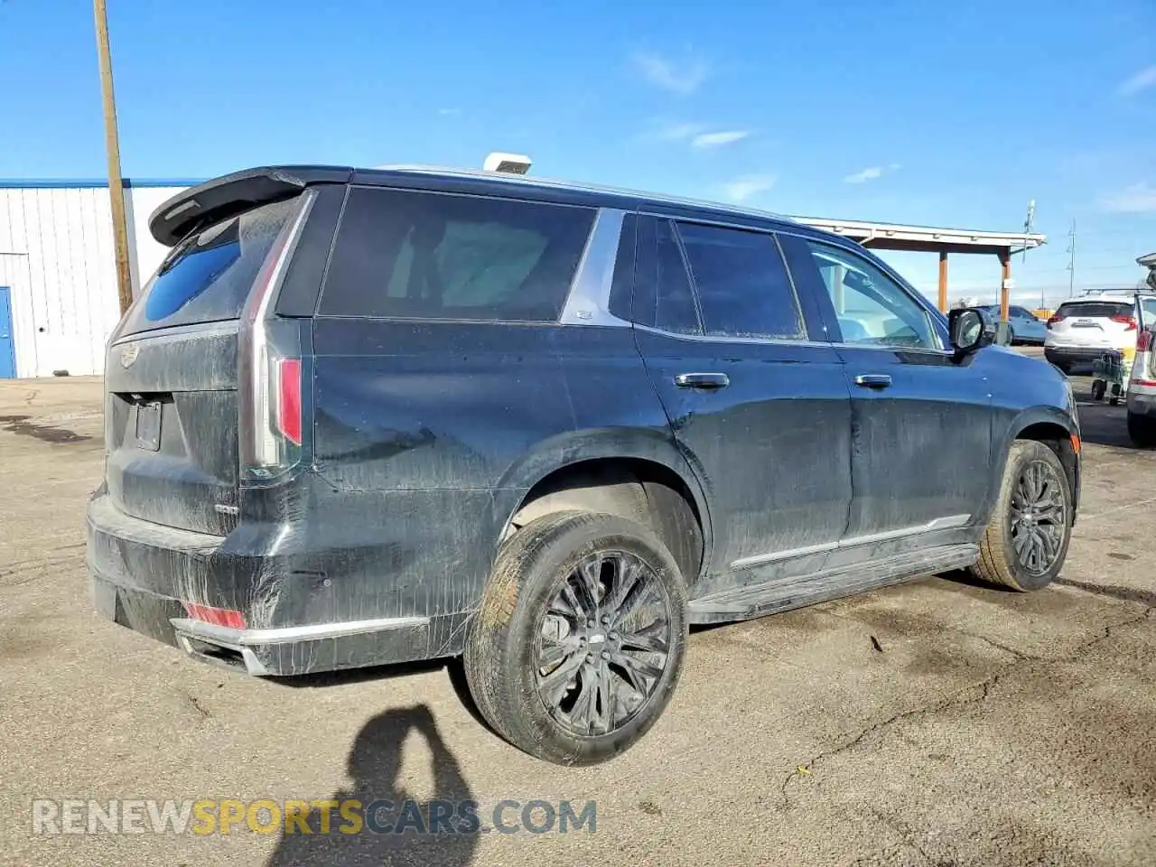 3 Photograph of a damaged car 1GYS4BKL8MR375730 CADILLAC ESCALADE 2021