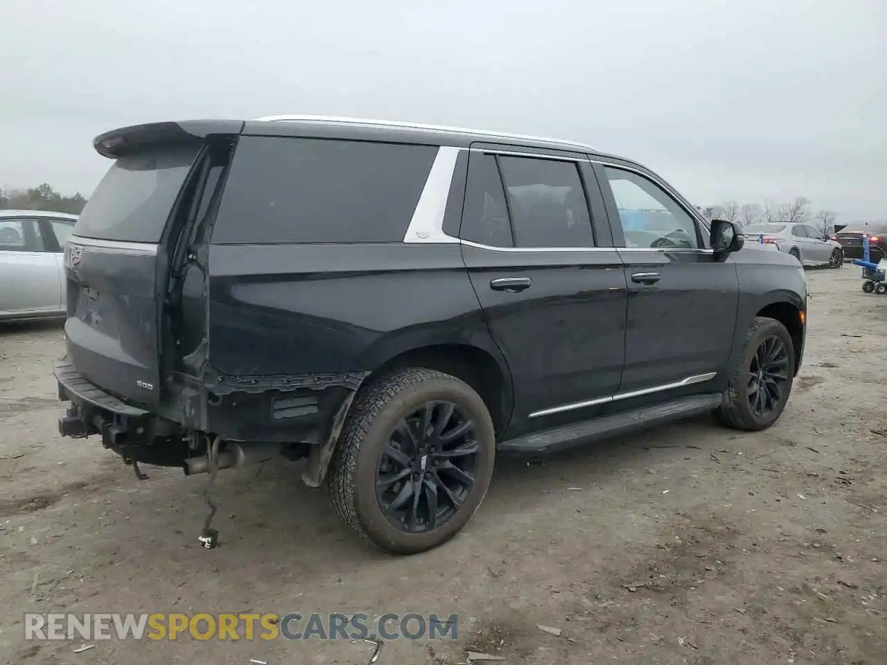 3 Photograph of a damaged car 1GYS4BKL9MR215159 CADILLAC ESCALADE 2021