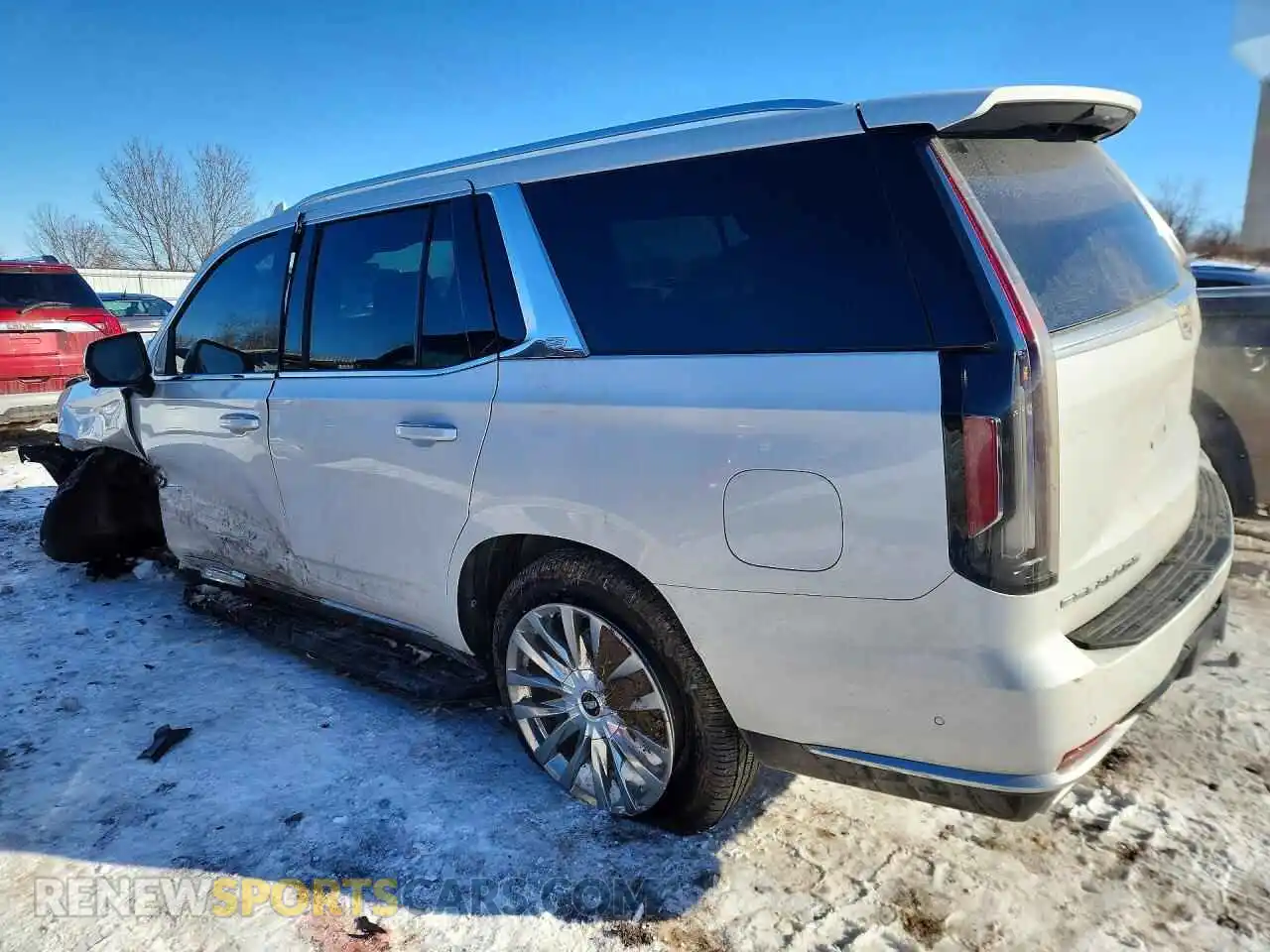 2 Photograph of a damaged car 1GYS4BKLXMR310698 CADILLAC ESCALADE 2021