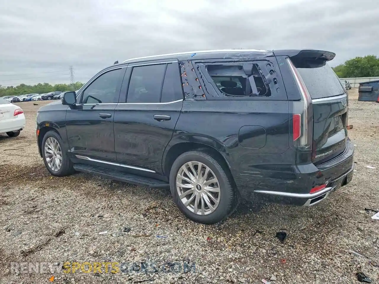2 Photograph of a damaged car 1GYS4CKL9MR170830 CADILLAC ESCALADE 2021