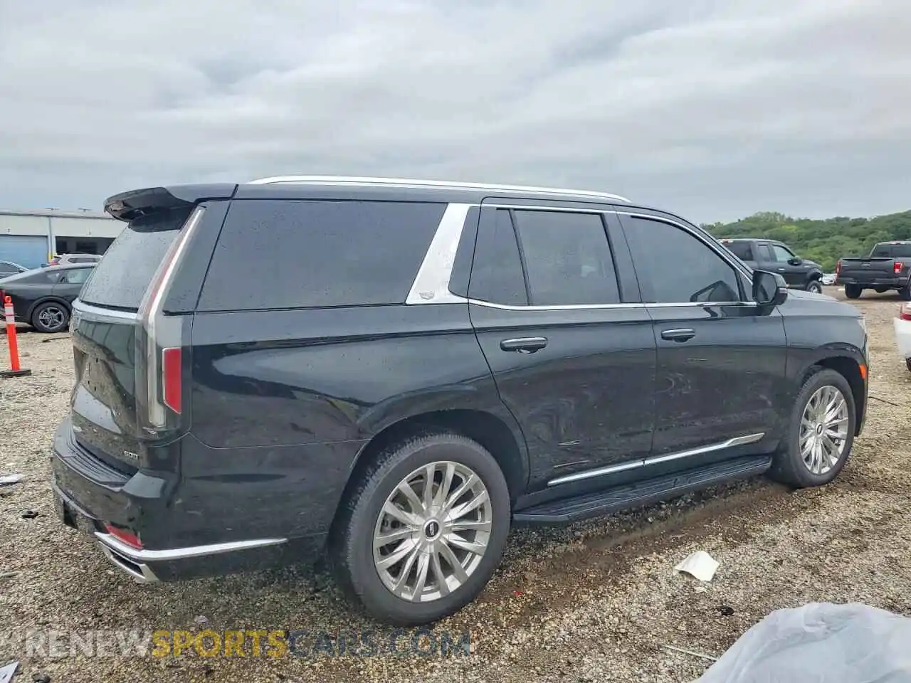 3 Photograph of a damaged car 1GYS4CKL9MR170830 CADILLAC ESCALADE 2021
