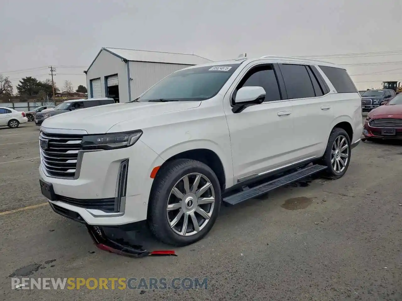 1 Photograph of a damaged car 1GYS4DKL1MR343987 CADILLAC ESCALADE 2021