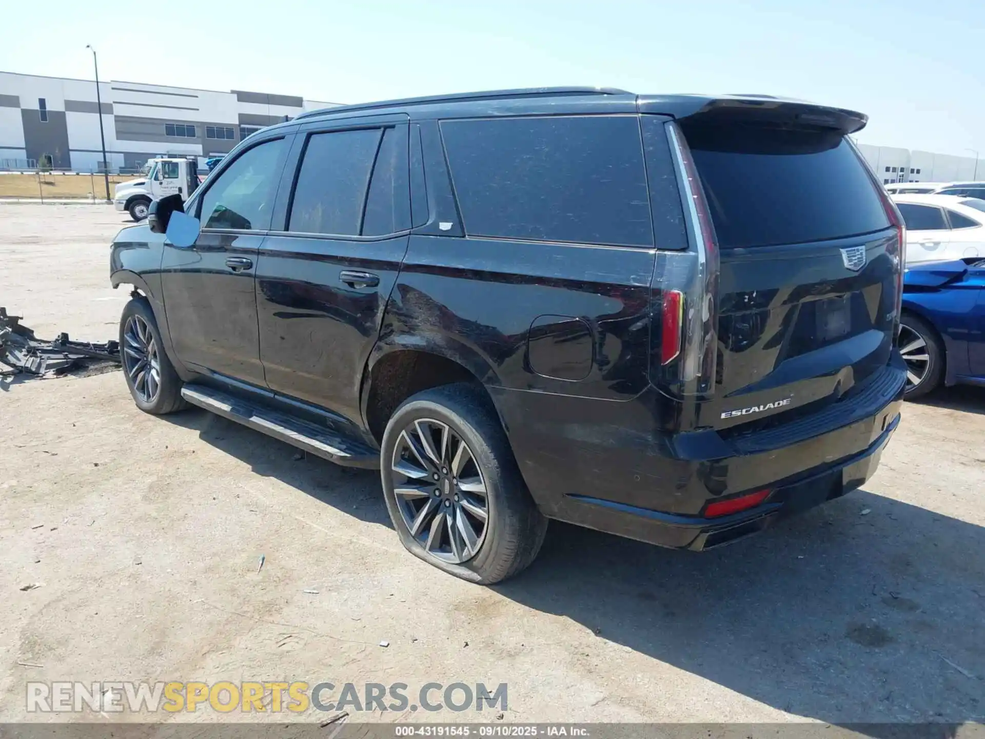 3 Photograph of a damaged car 1GYS4EKL1MR337841 CADILLAC ESCALADE 2021