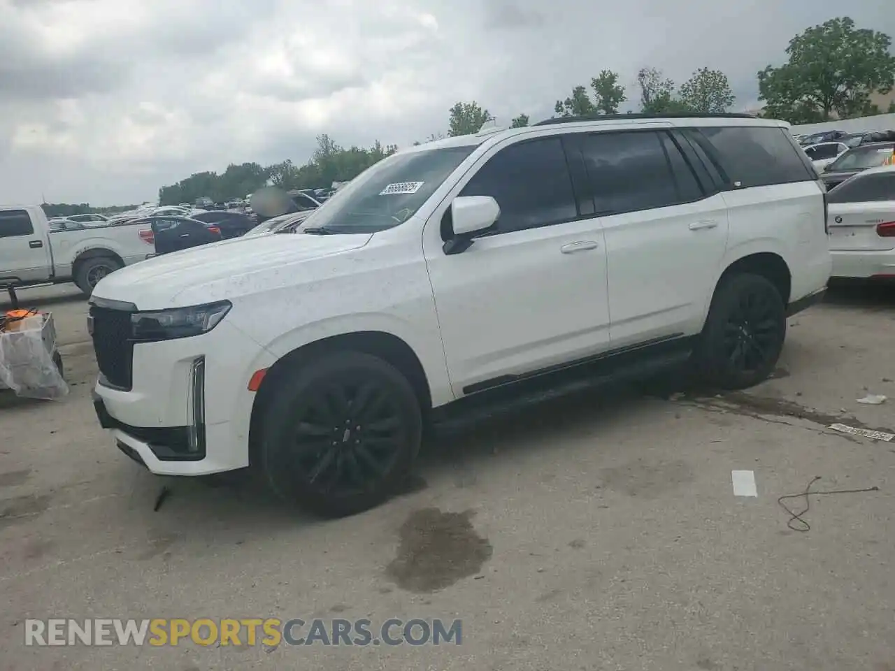 1 Фотография поврежденного автомобиля 1GYS4EKL3MR445409 CADILLAC ESCALADE 2021