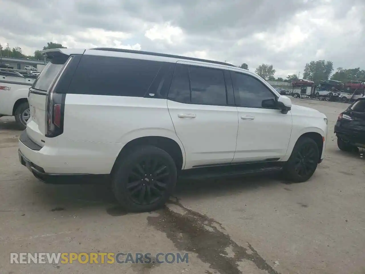 3 Фотография поврежденного автомобиля 1GYS4EKL3MR445409 CADILLAC ESCALADE 2021