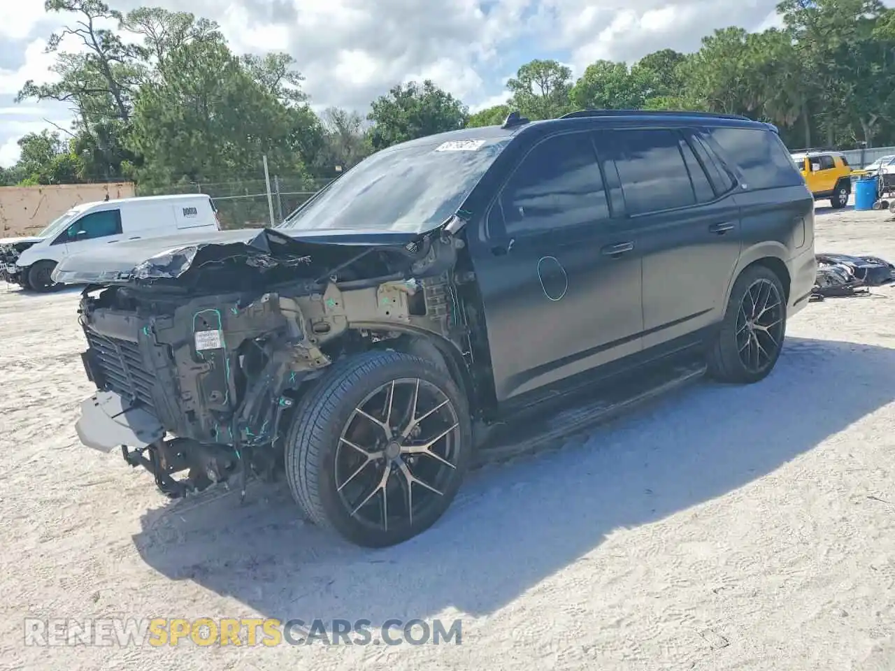 1 Photograph of a damaged car 1GYS4EKL6MR340492 CADILLAC ESCALADE 2021