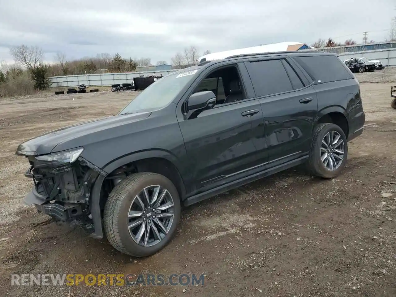 1 Photograph of a damaged car 1GYS4FKL0MR408940 CADILLAC ESCALADE 2021