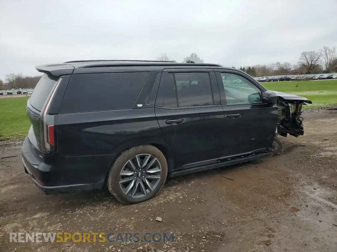 3 Photograph of a damaged car 1GYS4FKL0MR408940 CADILLAC ESCALADE 2021