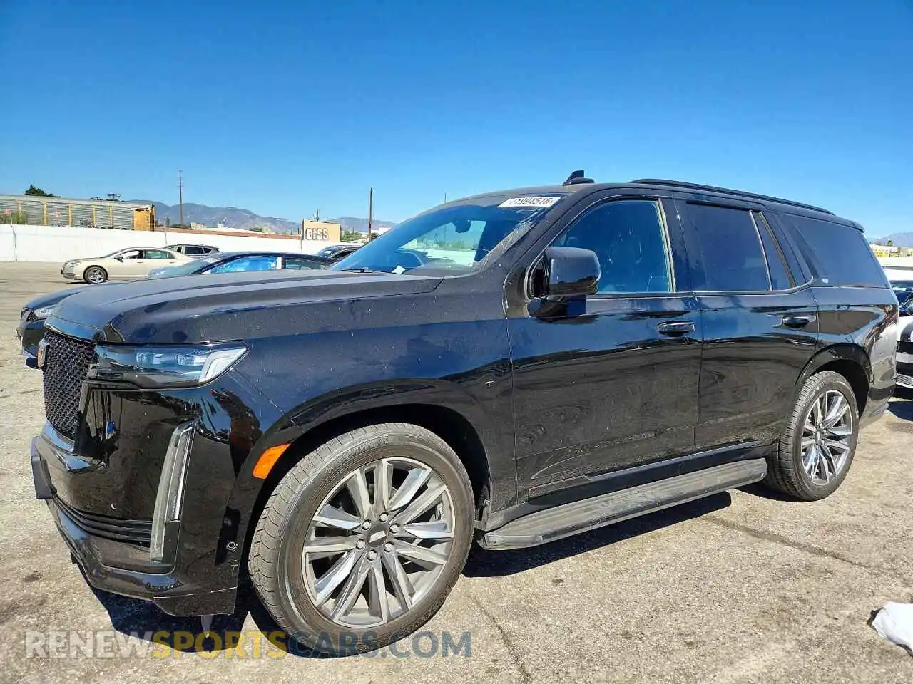 1 Photograph of a damaged car 1GYS4FKL1MR483291 CADILLAC ESCALADE 2021