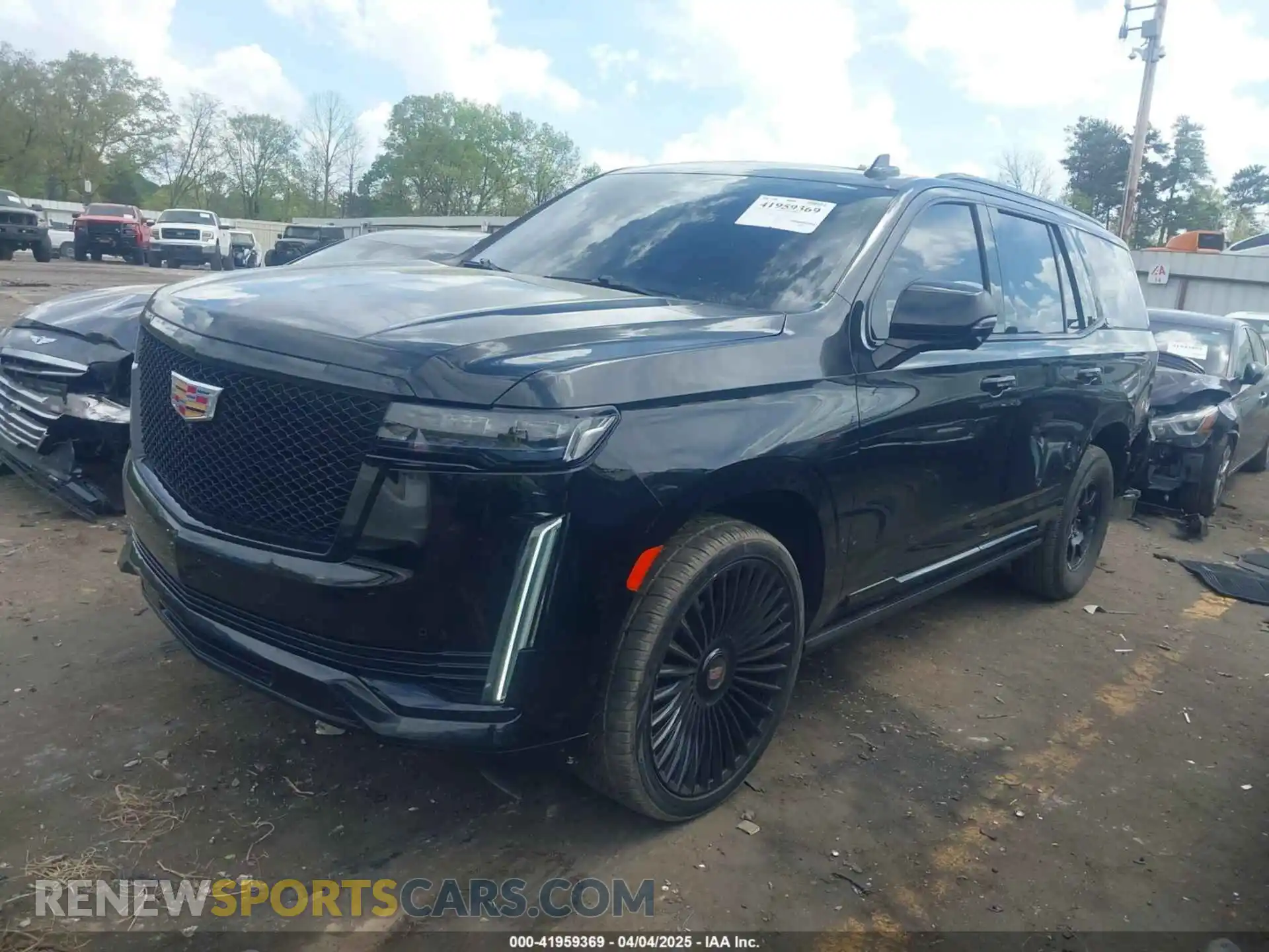 2 Photograph of a damaged car 1GYS4FKL3MR267426 CADILLAC ESCALADE 2021