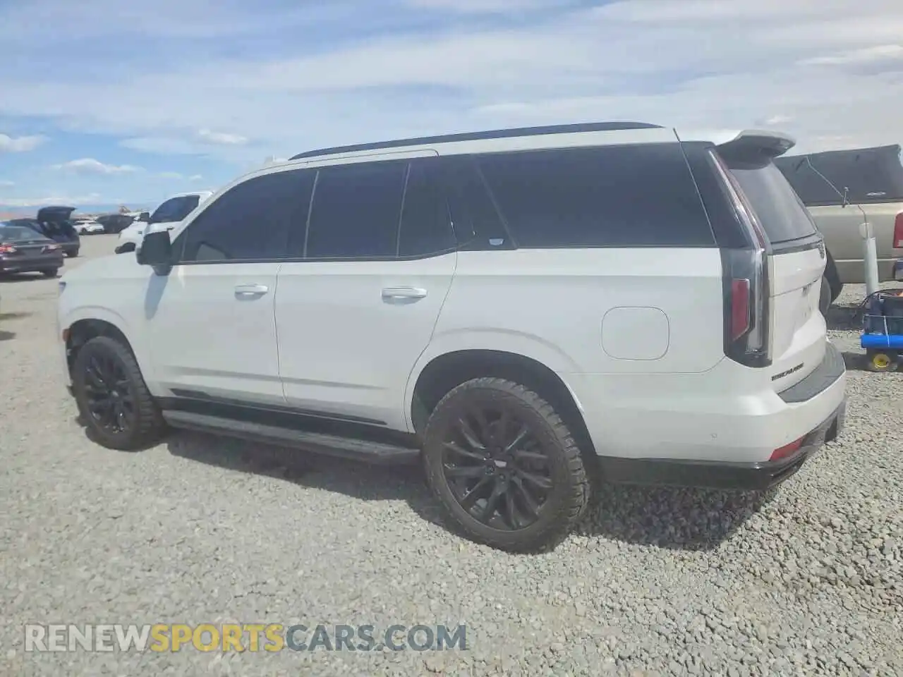 2 Photograph of a damaged car 1GYS4FKL7MR227740 CADILLAC ESCALADE 2021