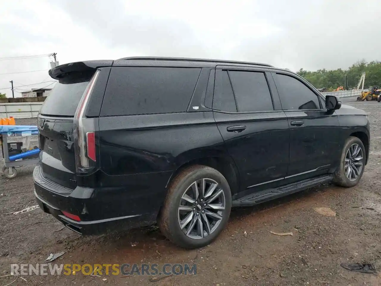 3 Photograph of a damaged car 1GYS4FKL7MR594735 CADILLAC ESCALADE 2021