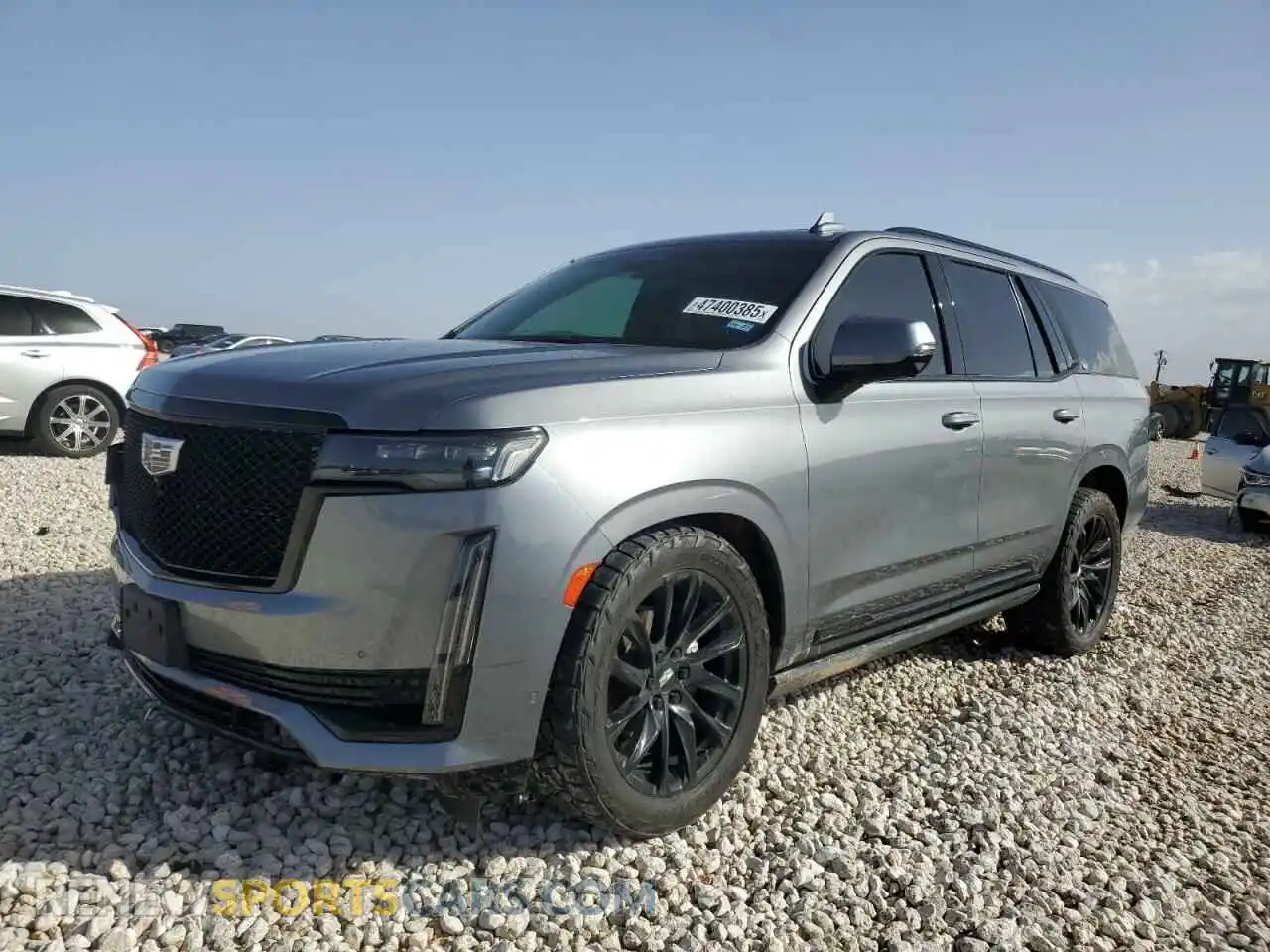 1 Photograph of a damaged car 1GYS4FKL8MR242134 CADILLAC ESCALADE 2021