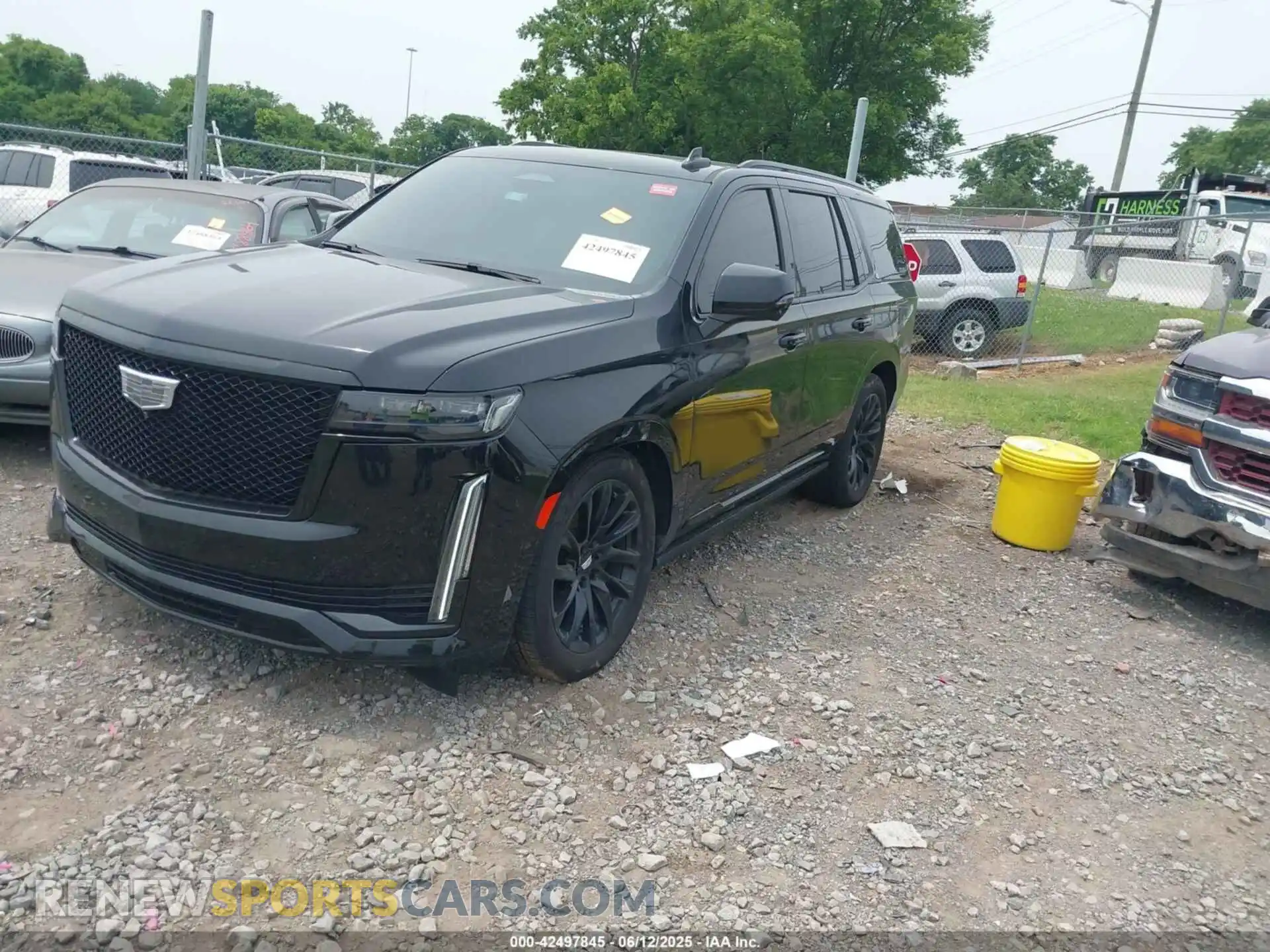 2 Photograph of a damaged car 1GYS4FKLXMR194152 CADILLAC ESCALADE 2021